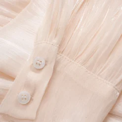 Chiffon Pleated Ruffle Long Sleeve Mini Dress -Women's Clothing Store a27697a5 ec1d 41d0 bd25 c68f4b67d943