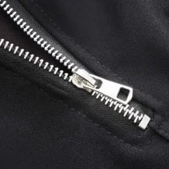 High Waist Drawstring Zipper Detail Shorts -Women's Clothing Store a2acf428 3af1 41de 95e7 c45d833f8614