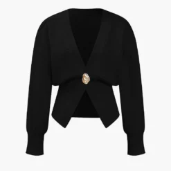 V-neck Sweater Cardigan -Women's Clothing Store a3fa5cee 850e 4bac 9ecb 0f1adf4768cc