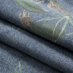 Retro Floral Print Denim Button Pocket Wide Leg Jeans -Women's Clothing Store a40894c9 6893 4b88 b4e1 d01f38296706