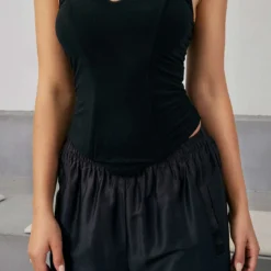 V-neck Tube Top -Women's Clothing Store a4b5c6a3 c2e4 4162 986b 1dd9e65edca3