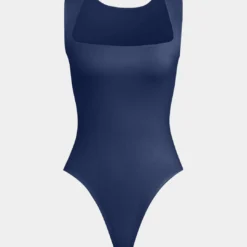 Solid Basic Square Neck Bodysuit -Women's Clothing Store a51bf5d1 4bde 4866 b906 dcac12a177c2