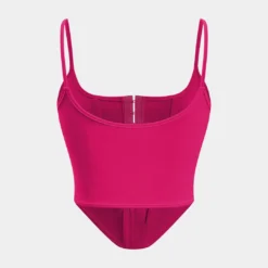 Solid Bustier Corset Tank Top -Women's Clothing Store a5493ac9 02cd 4eac a18e ef387c684b1e