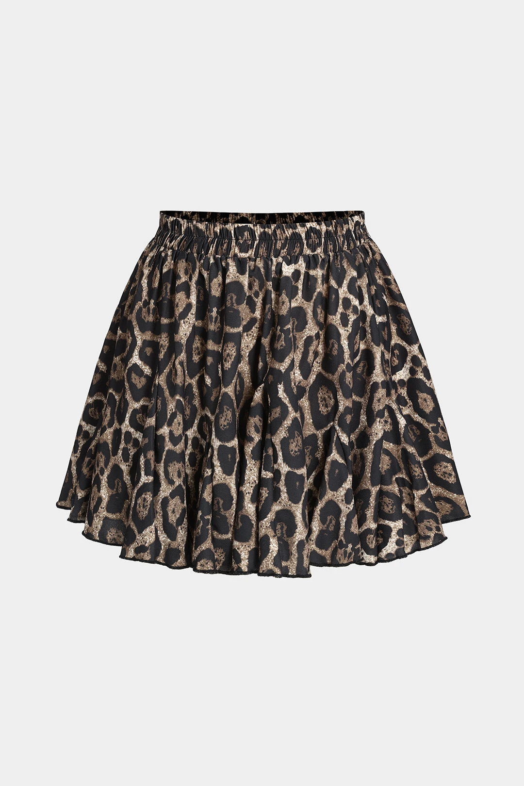 Leopard Print Pleated Skirt 1 Leopard Print Pleated Skirt
