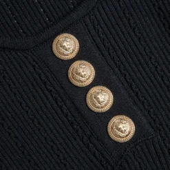 Knit Button Long Sleeve Bodysuit -Women's Clothing Store aa6c084a af54 4554 a165 25ff288be146