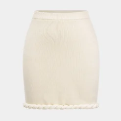 Knit Twist Knot Skirt