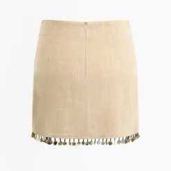 Linen Disc Tassel Skirt -Women's Clothing Store adf48ee2 b217 4572 8cba 0fb3dc0c4717