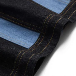 Contrast Denim Patchwork Zipper Bustier Dress -Women's Clothing Store ae15deea aab0 4d5e 8d3e 3ff5efb179c5