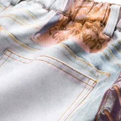 Abstract Print Ruched Button Pocket Skirt -Women's Clothing Store aee7f587 95ee 4f06 a7aa e5b508fe75e3