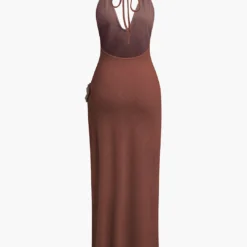 3D Floral V-Neck Backless Slit Maxi Dress -Women's Clothing Store b00f7cb3 c7f7 4cda b2ca 62b5bb5e67d1