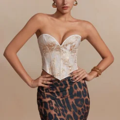 Leopard Print Mermaid Skirt -Women's Clothing Store b191ffca 2853 45be 8e08 8be68c90796e