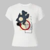 Abstract Print Short Sleeve T-Shirt
