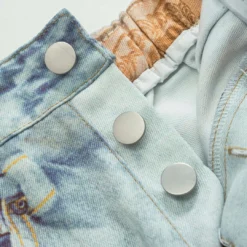 Chain Print Wide Leg Shorts -Women's Clothing Store b48d38ce 0791 4de8 a5f9 6884074ab861