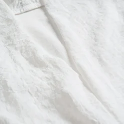 Pleated Sleeves Button Short-Sleeve Shirt -Women's Clothing Store b4a78557 279e 4994 8a5d e9ea4e667a5e