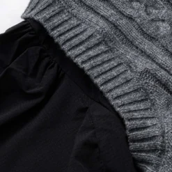 Knit Ruched Patchwork Long-Sleeve Top -Women's Clothing Store b65ad956 9445 41eb b3f2 a62247412d01