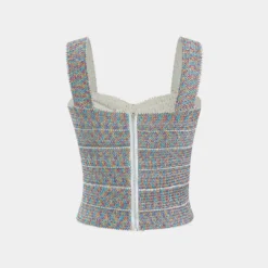 Zip Back Crop Bandage Tank Top -Women's Clothing Store b789401f 3717 4393 99bb 77adfa82d8f3