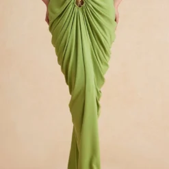 Metallic Decor Ruched Skirt -Women's Clothing Store b919d942 1557 473b be30 b34539d1dfd7