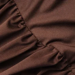 Wrap Ruched High Neck Long Sleeve Maxi Dress -Women's Clothing Store b979716c 9808 49b5 9dfd 4e18ec2c0fa9