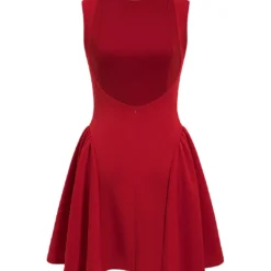 Zipper Backless Short Sleeve Mini Dress -Women's Clothing Store ba3e0c7e fe7e 4510 b4cb c093e5cd1de9