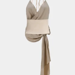 Chiffon Slip Knotted Asymmetrical Cami Top -Women's Clothing Store bac3173d e080 429d bf05 950233d5af50