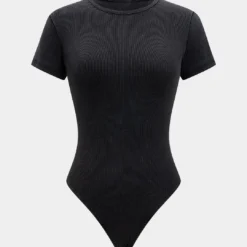 Buttoned Short Sleeve Bodysuit