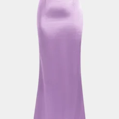 Solid Satin Zipper Skirt -Women's Clothing Store c166dfa0 d915 4b4d 875d 63dda98c5a25