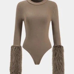 Patchwork Fur Long Sleeve Bodysuit 11 Patchwork Fur Long Sleeve Bodysuit -Women's Clothing Store c20e585d 62c5 49a5 9779 e4c468745ac4