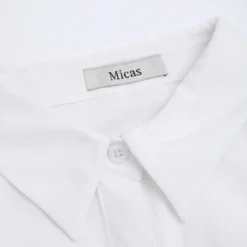 Long Sleeve Cropped Shirt -Women's Clothing Store c4342073 cf50 47a0 b2cc 27b42e331fe6