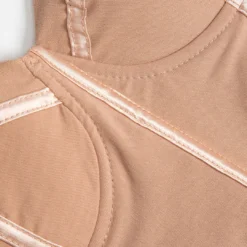 Bustier Mesh Patchwork Long Sleeve Top -Women's Clothing Store c43cbe46 0c0f 4f0a 8a80 272eea81e2a5