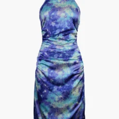 Deep In Outer Space Printed Dress
