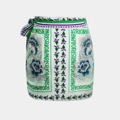 Floral Print Wrap Knot Mini Skirt -Women's Clothing Store c74397dc da7f 45c0 961d c501b109396c
