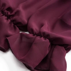 Chiffon Ruched PatchworkTie Front Zipper Bustier Corset Backless Long-Sleeve Top -Women's Clothing Store c758476c 1c4c 4e40 89ad 049ffb1d2890