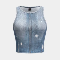 Abstract Print Tank Top