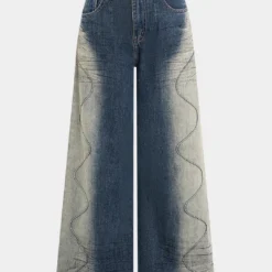 Denim Ombre Print Jeans