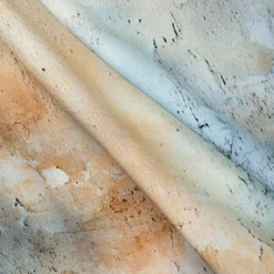 Watercolor Print Satin Pocket Trousers -Women's Clothing Store ca6f6b32 b56d 4847 bfb3 170a4f1f07b2