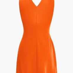 V-Neck Ruched Mini Dress -Women's Clothing Store cb73bed8 1892 46e3 bca2 ddd463867f0f