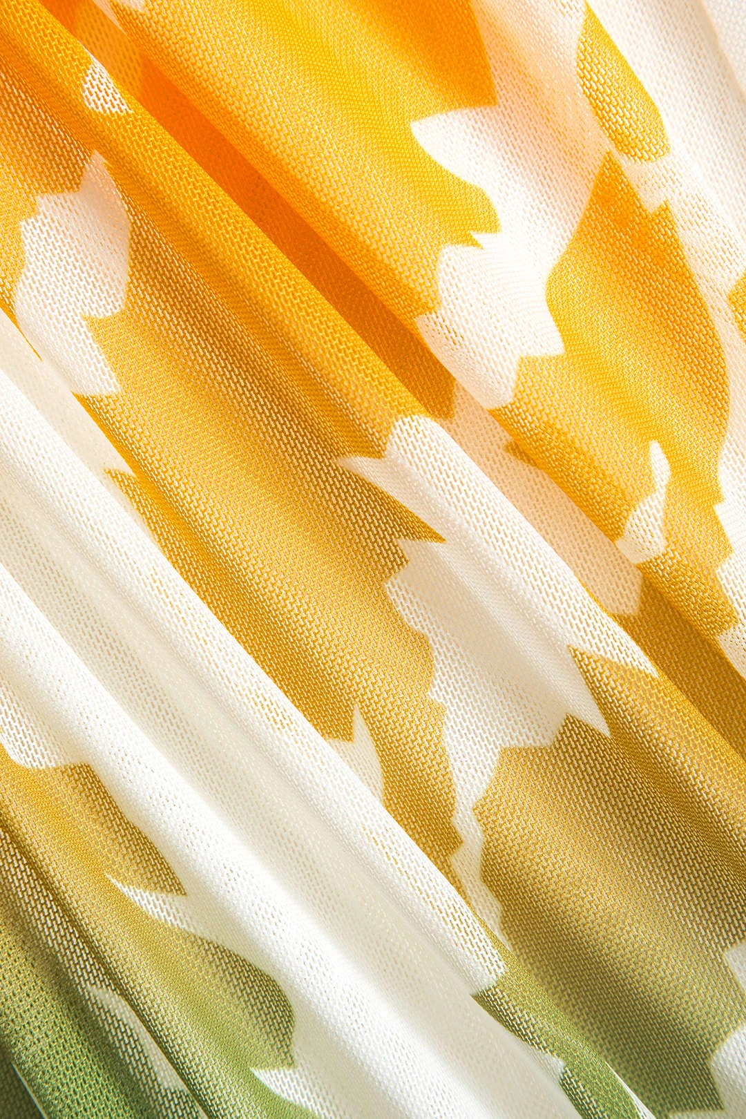 Tiger Print Mesh Sheer Round Neck Midi Dress 6 Tiger Print Mesh Sheer Round Neck Midi Dress - Image 6