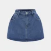 Denim A-Line Skirt