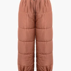 Drawstring Waist Puffer Pants
