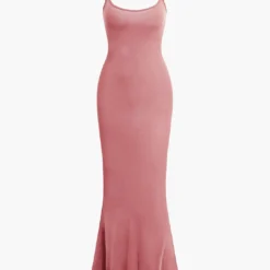 Adjustable Strap Mermaid Maxi Slip Dress -Women's Clothing Store d345c7cc dfe9 4c0a 9567 35699845f9c5