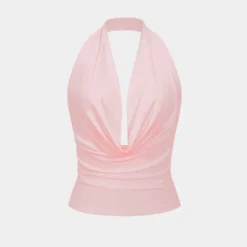 Backless Halter Deep V Tank Top -Women's Clothing Store d500f13d a3a4 49e4 b292 0d2899135df0
