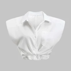 Solid Short-Sleeve Shirt