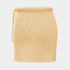 Knit Braided Tie-Up Skirt -Women's Clothing Store d5fc7f59 5c59 4ba8 becb bbf56d69ae2a
