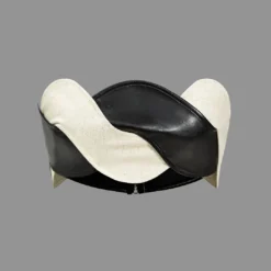 Color Block Patchwork Asymmetrical Design Tube Top