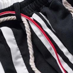 Contrast Ruched Double Waistband Tie Front Wide Leg Trousers -Women's Clothing Store da0af0e8 c0b5 4f69 af22 2eb5adb649f3