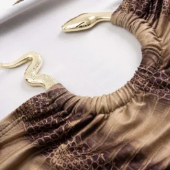 Metallic Sleeveless Strapless Midi Dress -Women's Clothing Store da38975d 1a57 4a78 a8a7 c70548dccbbc