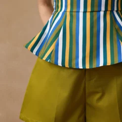 Contrast Stripe Strapless Tube Top -Women's Clothing Store da58832a 03de 4f99 9354 4e29539344f2