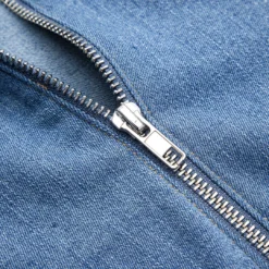 Faux Leather Denim Patchwork Zipper Strapless Denim Dress -Women's Clothing Store db0855a7 c823 422a 8455 8a3c7e1164ae