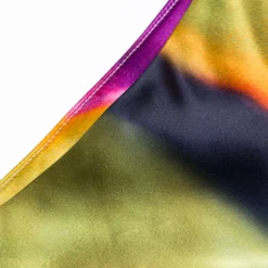 Contrast Print Satin Zipper Skirt -Women's Clothing Store dee43495 3662 4abf 9b25 119163e9133f