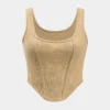 Basic Ribbed Solid Tank Top